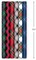 Christmas Wrapping Paper Rolls - Black and Red Buffalo Plaid, Royal Stewart Tartan, Blue, Green (6 Rolls: 180 sq. ft. ttl.) for Holiday Parties, Hanukkah, Winter Weddings